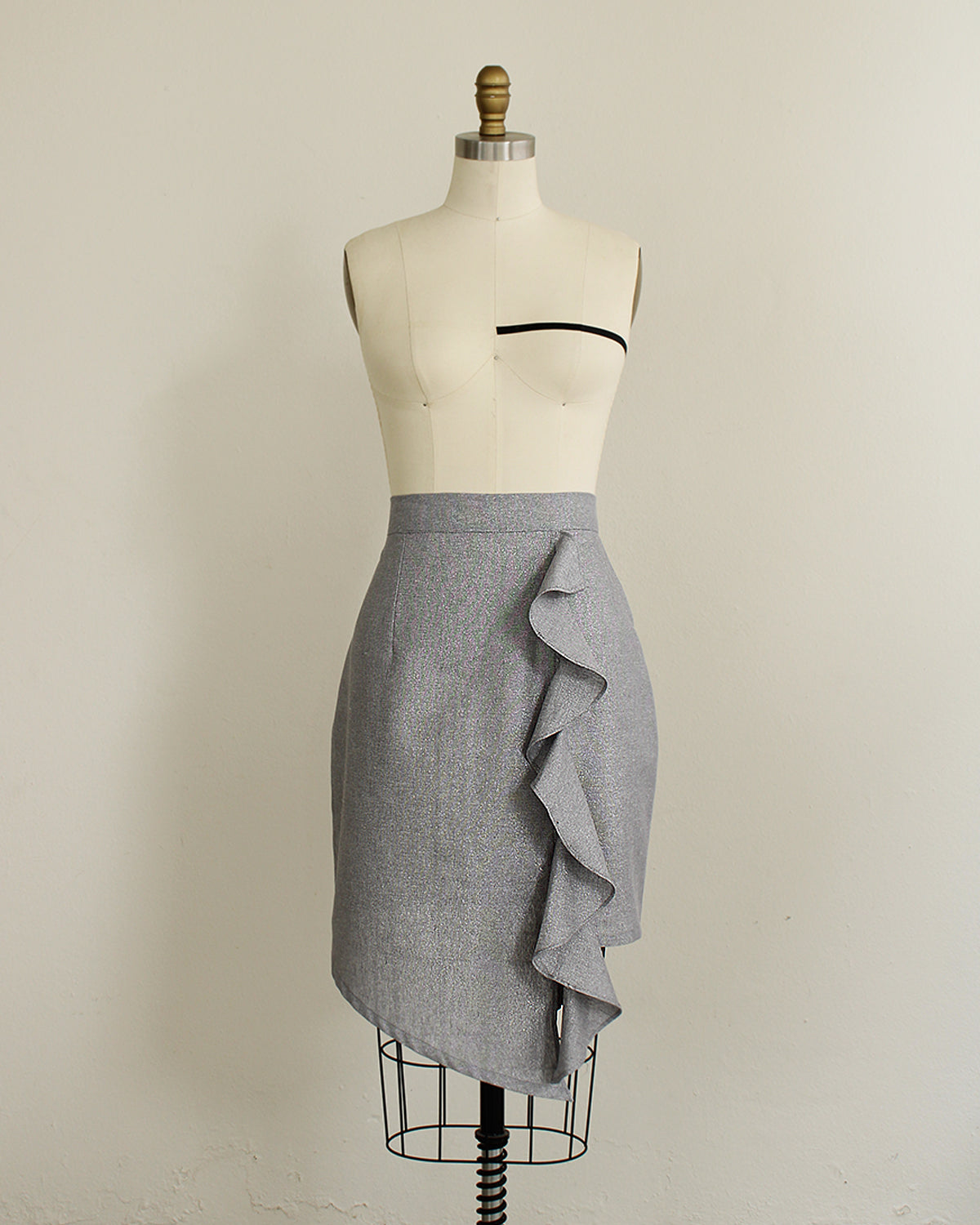 Sofia Skirt - Silver