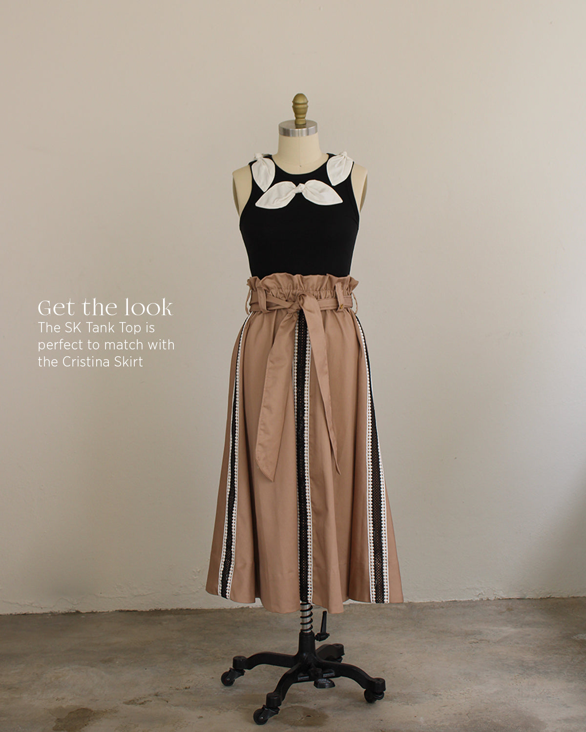Cristina Skirt - Clay